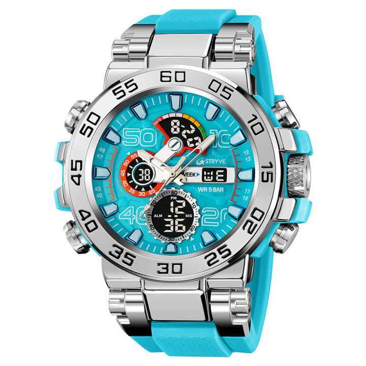 TWS Colorful Functional Waterproof Tactical Watch