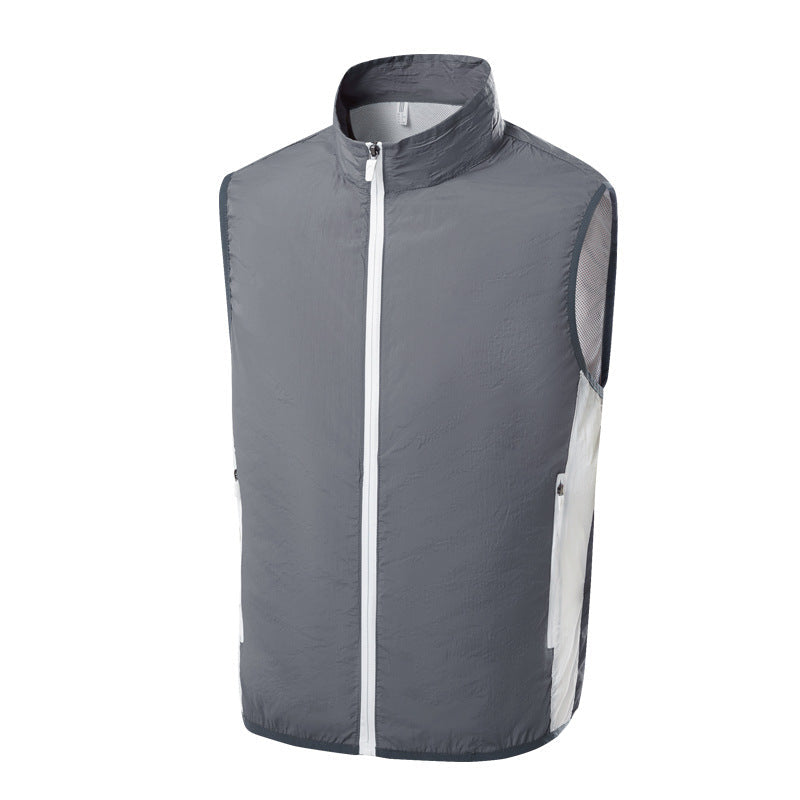 Air Cooling Vest, 2pc Fan 18V Electric Air Conditioned Vest for Hot Weather Outdoor