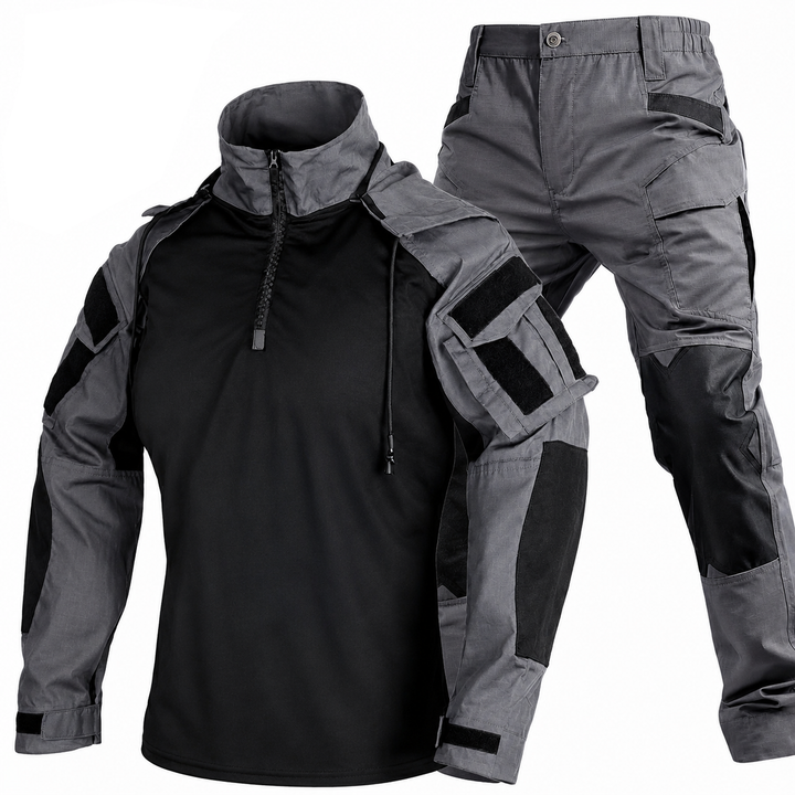 Men’s Tactical Uniform Set – Quick Dry Hoodie Combat Shirt, Pants
