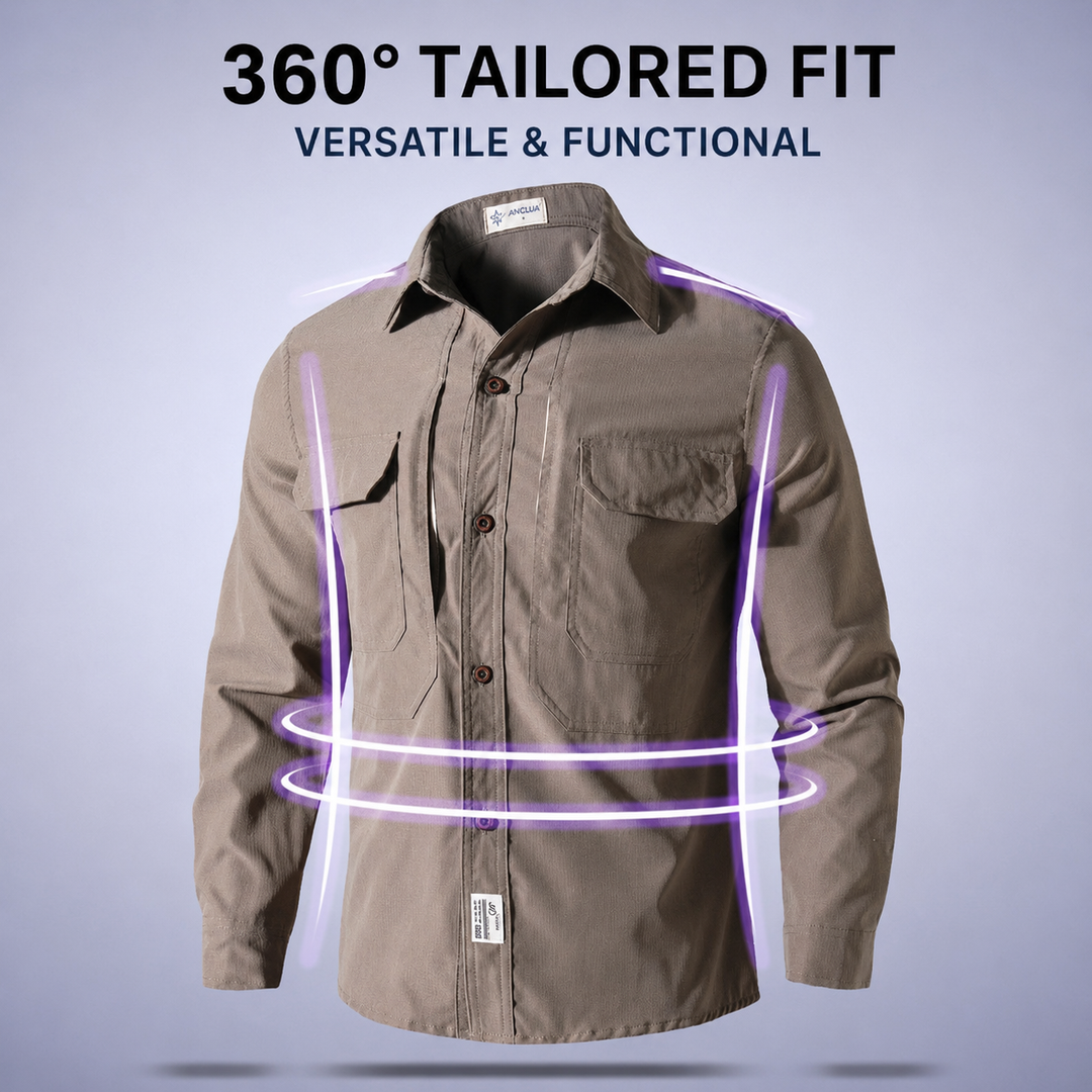 Men's Quick-Dry Lightweight Shirt & Pants Set – Tactical Stretch Uniform