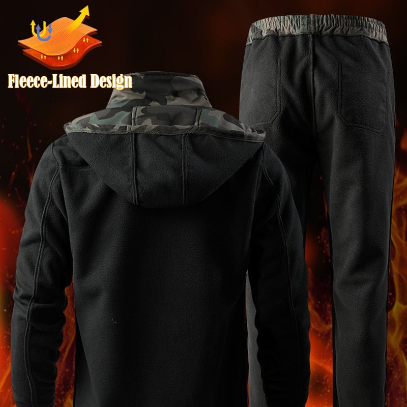 Men's Softshell Fleece - Lined Clothing Suit Waterproof Tactical Uniform - TWS USA
