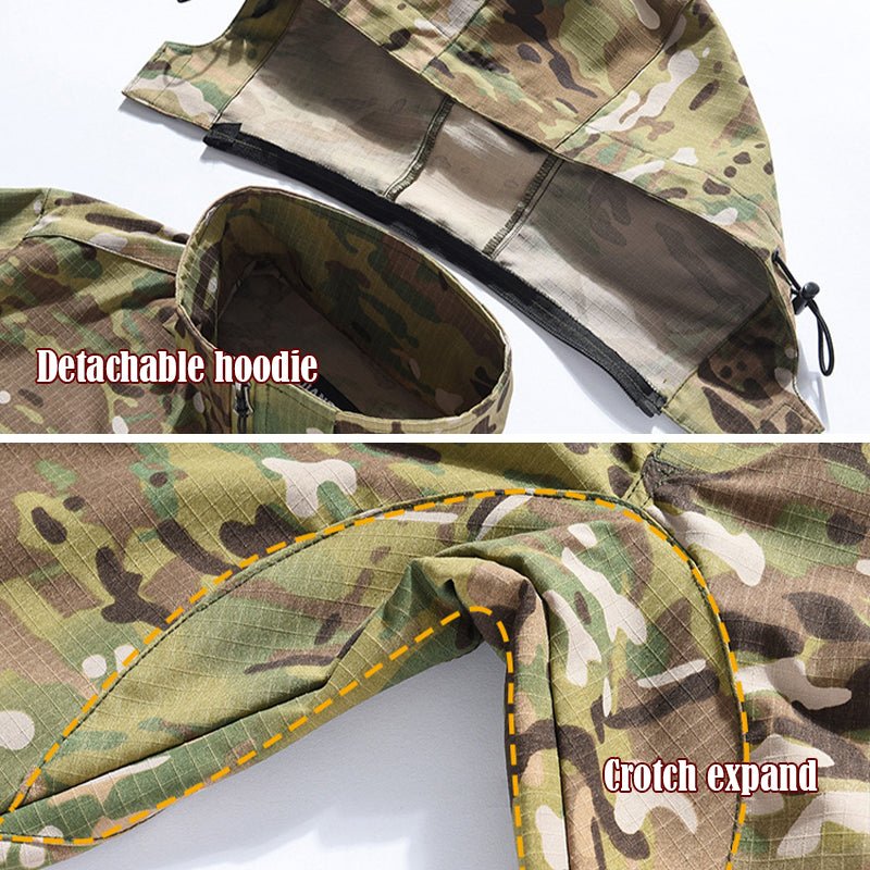 Rip - stop Clothing Suit Waterproof Tactical Uniform - TWS USA