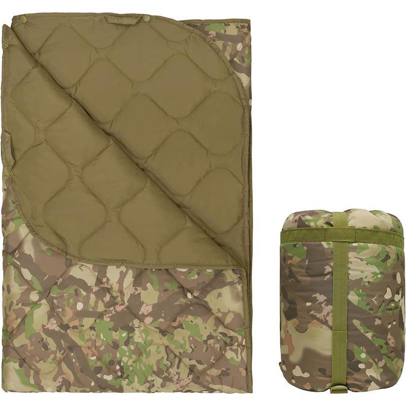 TWS Camo Blanket Waterproof Insulation Poncho Liner for Outdoor Camping & Hunting - TWS USA