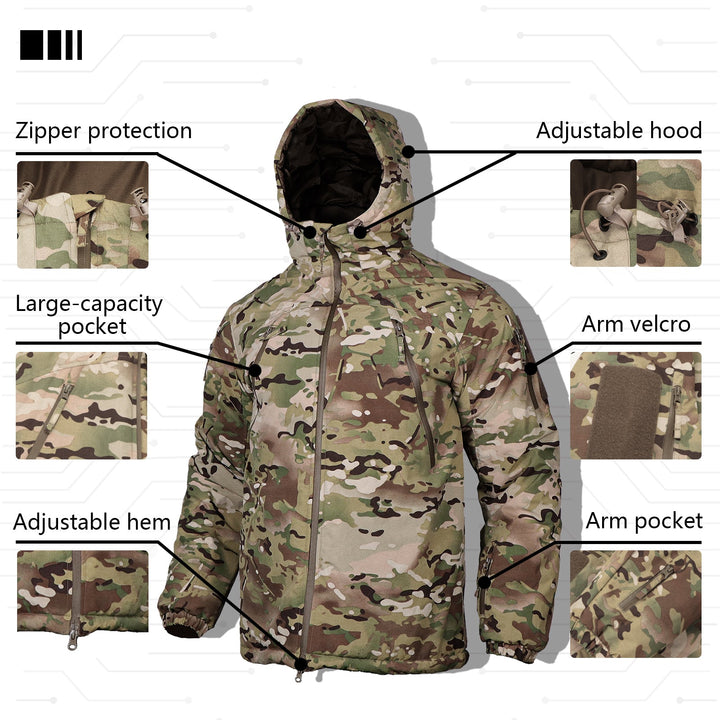 Archon 2.0 Tactical Jacket Waterproof Camouflage Coat For Winter